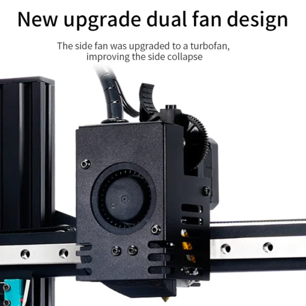 3D-принтер Kingroon KP3S 3.0 с экструдером с прямым приводом - Image 4