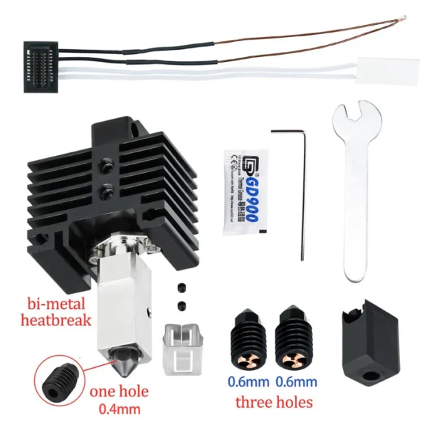 Модернизированная насадка V2.0 CHT для Bambu Lab X1C P1P P1S High Flow Hotend - Image 10